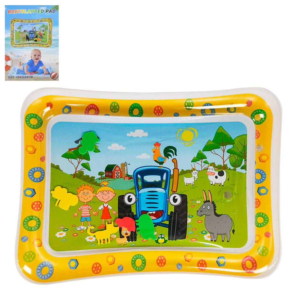 Килимок для немовляти ZC-099 (100шт) надувний килимок, водяний килимок, 67-50см, у пакеті, 16-20-2см