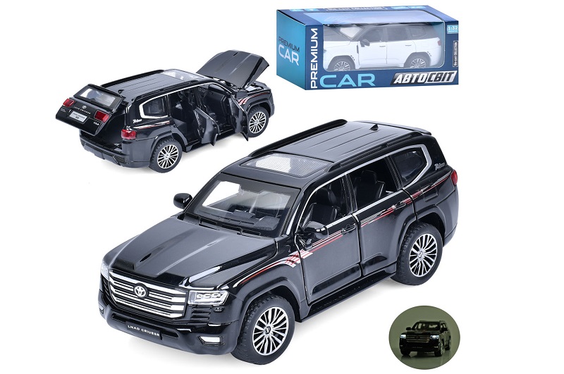 Джип AP-2088 (18шт) АвтоСвіт, 1:32, метал, інерц, 15,5см,звук, світло, відчиняются двері/капот/багаж