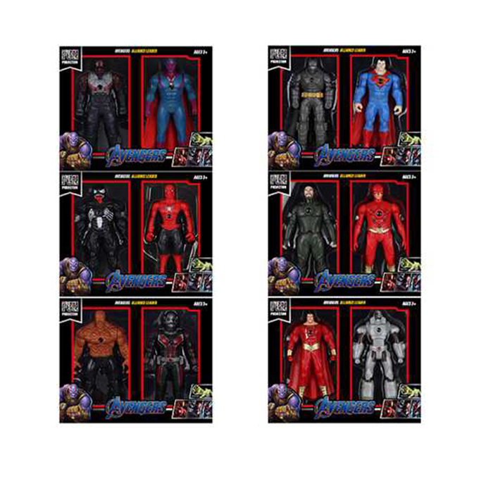 Фігурки для гри WL2-3-5 (48шт) AV, 15см, світло (проектор), 6 видів (по 2шт) , на бат(табл), в кор-ц