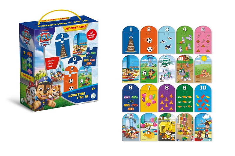 Навчальна гра Paw Patrol «Лічба від 1 до 10»  До200621