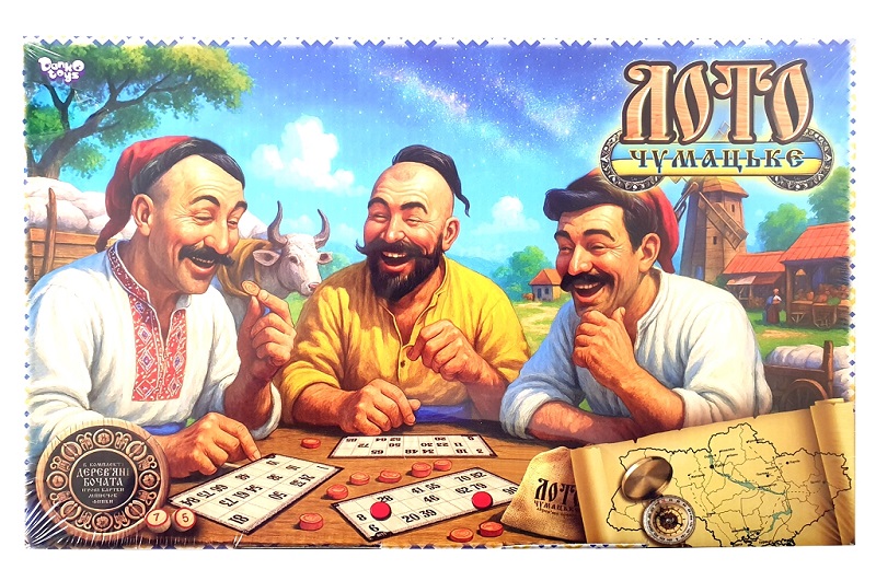 Настільна гра Чумацьке ЛОТО" бочата (5)  DTG105"