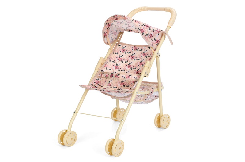 Коляска 914-23 (24шт) для ляльки, прогулянкова, 26-48-в52см, корзина, метал, у пакеті, 30-56-10см