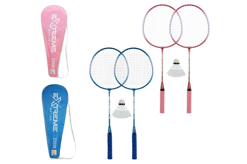 Бадмінтон арт. BD23556  2 ракетки нейлон+ волан у чохлі 65 см,2 колори
