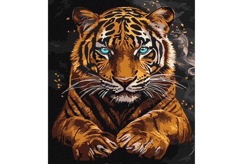 Набір для розпису по номерах Дикий тигр" 40x50см KHO6812"