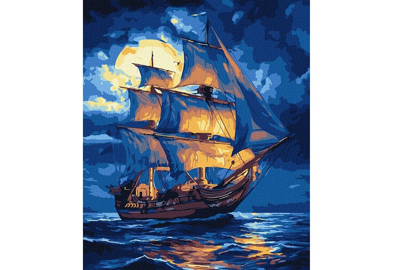 Картина по номерах Легенда хвиль" 30х40см  KHO6372"