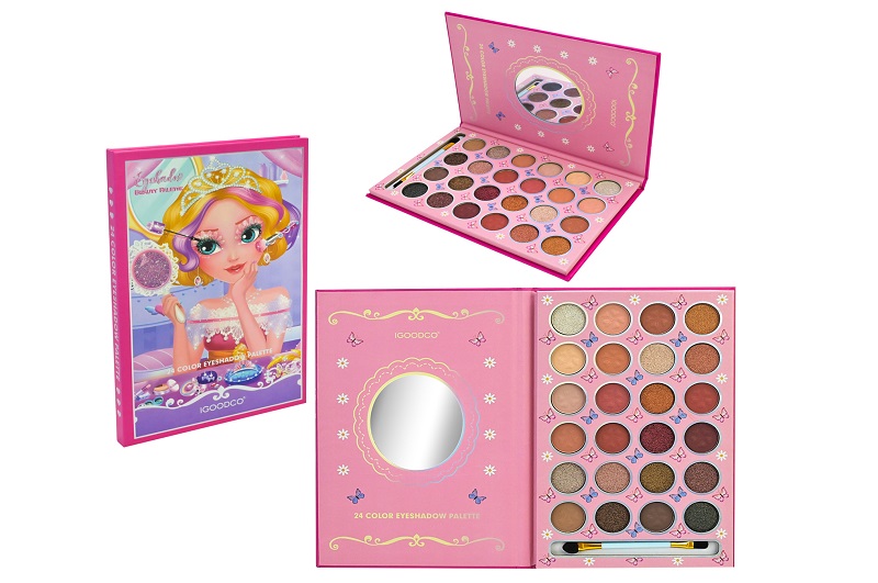 Іграшка Косметика арт. IG3122 (192шт)   палетка тіней, аксес короб. 15*20*2см