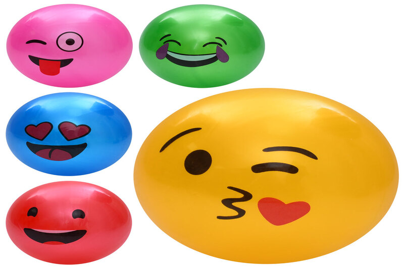 М'яч дитячий MS 4847 (120шт) 9 дюймів, смайл, 57-60г, 4 види/мікс кольорів УПАК10шт