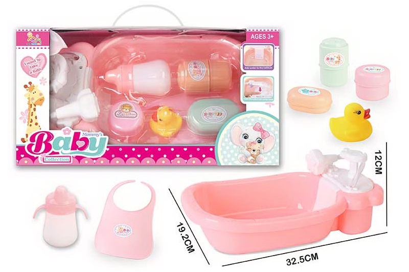 Ванна арт. 135 (24шт/2)   аксес, вода тече короб. 34*16*17