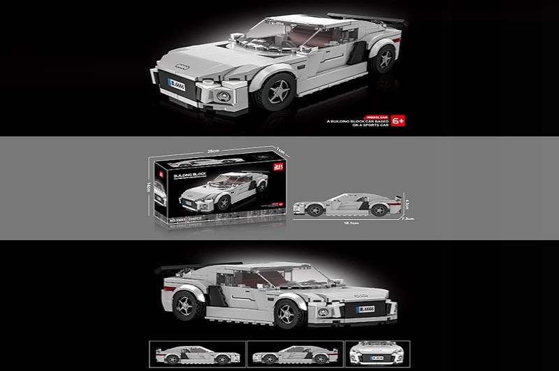 Конструктор. арт. 33001 (60шт/2)   короб. 26*14*7см