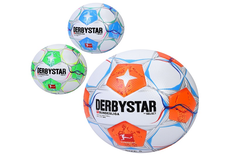 М'яч футбольний MS 4870 (12шт) розмір 5, ПУ, 380-400г, ламінований, 3 кольори, у пакеті