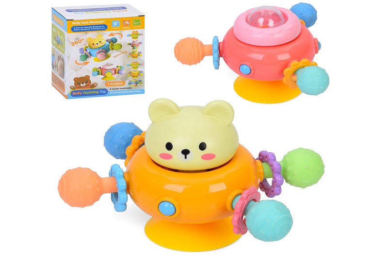 Гра 015-3B-4A (60шт) 9,5-6-6,5см, сенсорна гра/тактильна гра, на присосці, прорізувач, текстурні дет