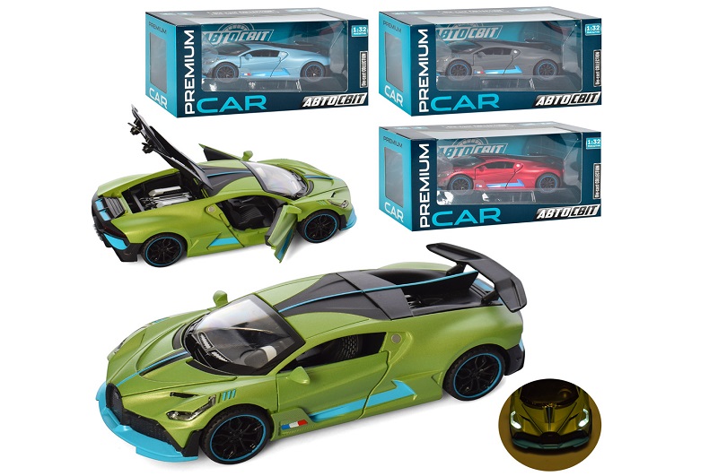Машина AP-1748 (24шт) АвтоСвіт, 1:32, метал, інер, 15,5см, звук, світло, 4кол, бат-таб, в кор-ці, 20