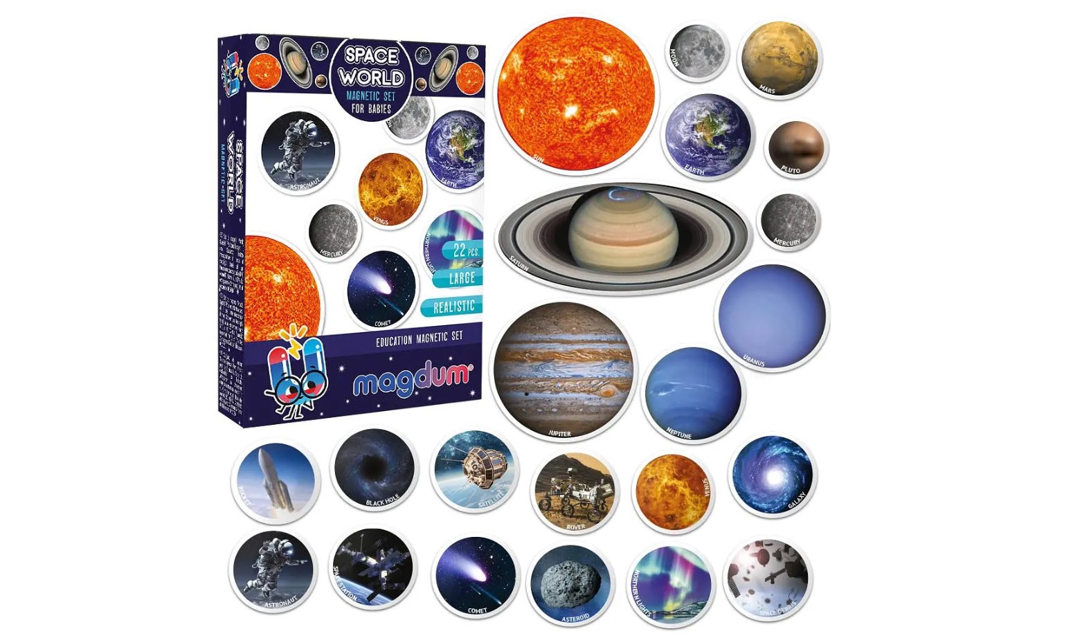 Magnetic set Spaсe world" ML4031-22 EN"