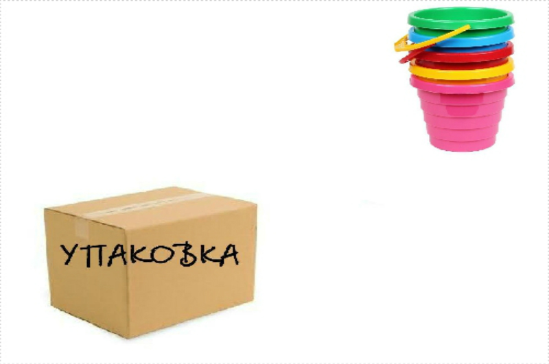 Відерко для піску А Тех0472  УПАК10шт