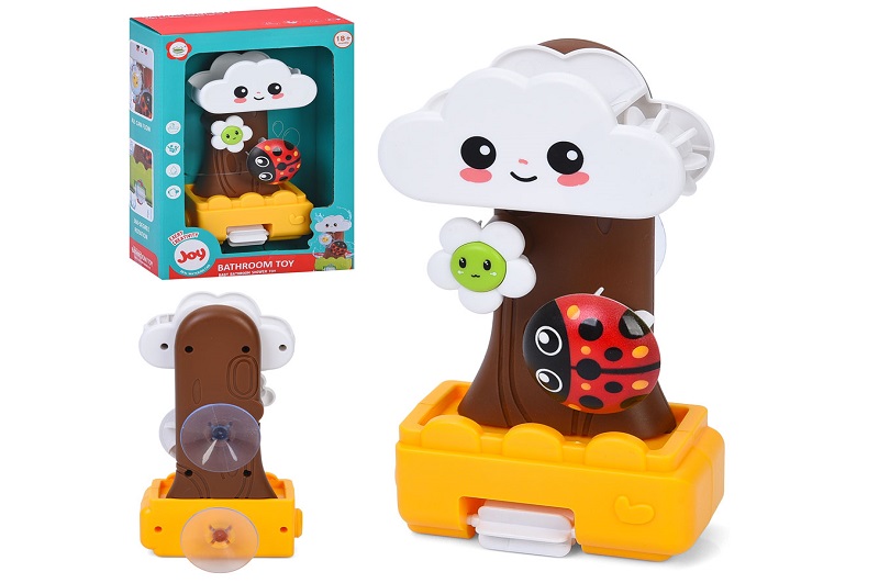 Водоспад 6688-905 (24шт) гра для купання, хмаринка, 10-17-8см, присоски, в кор-ці, 15-22-8см