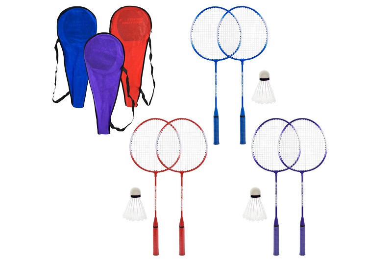 Бадмінтон арт. BD2630 (50шт)  нейлон, 3 кольори мікс, у сумці 65 см