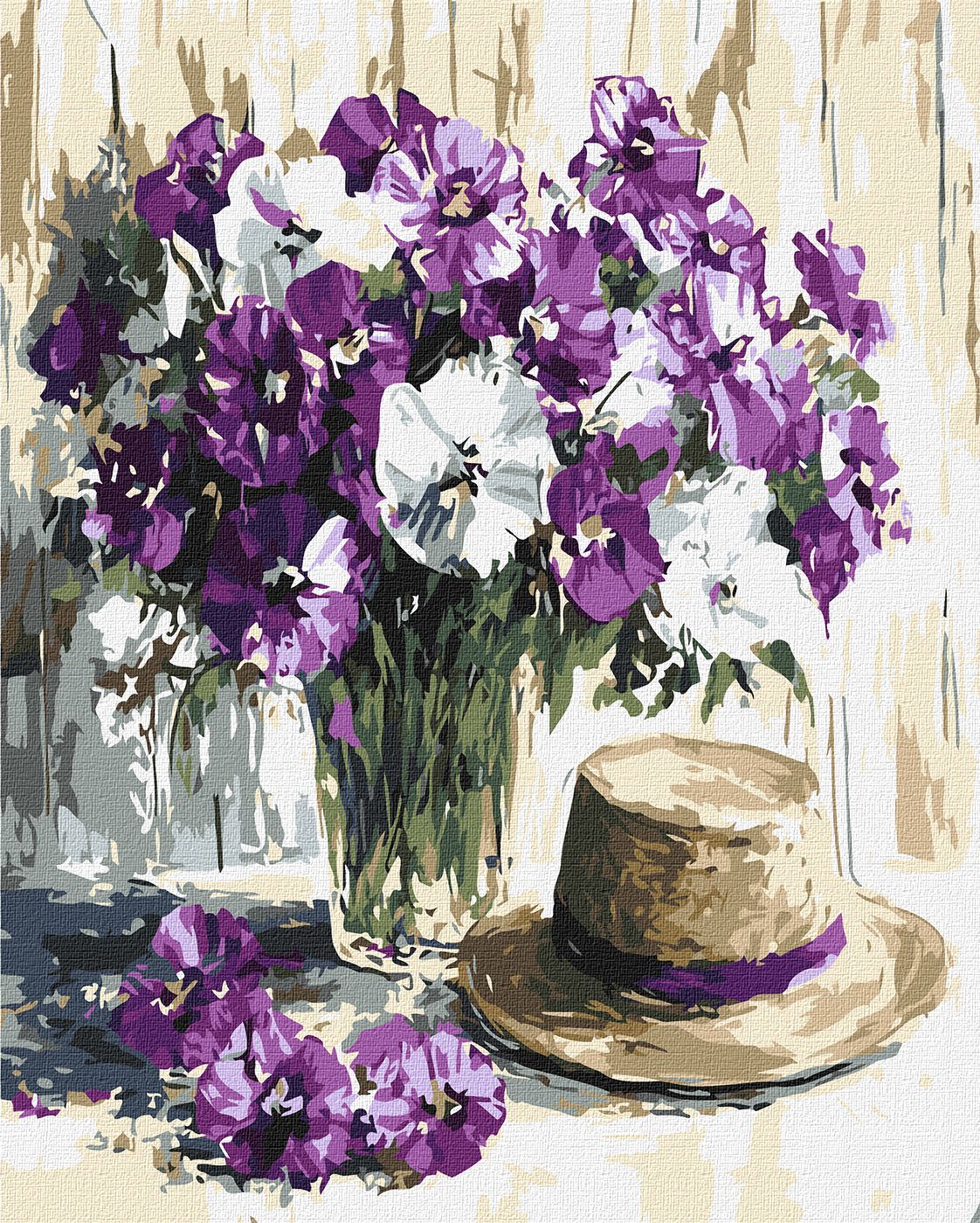 Картина по номерах Квітковий натюрморт" 40х50см  KHO5735"