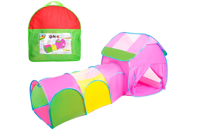 Намет MR 1482 (6шт) 210-83-в104см, будинок (2стіни-сітки, 2 входи/1вх.-накидка, криша-вікна/сітки, 8