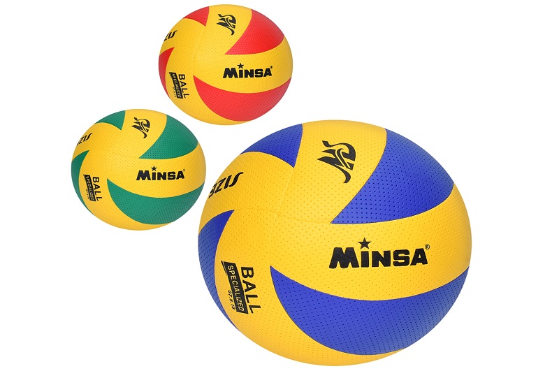 М'яч волейбольний MS 4299 (30шт)  офіц.розмір, ПВХ, 270-290г, 3 кольори, у пакеті