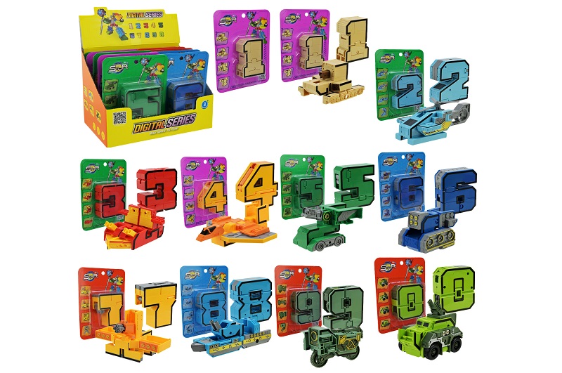 Трансформер арт. 188-47Y УПАК10шт(320шт/4)  10шт блістер 12*3*16,5 см, у дисплей боксі 22*14*17 см