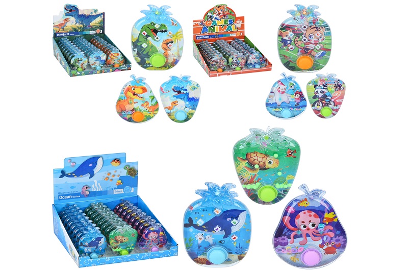 Водяна гра 278-B-K-L24 УП 24шт(192шт) 11-7,5см, 3 вид диспл(тварини,динозав,морськ.мешканці), 24шт(3