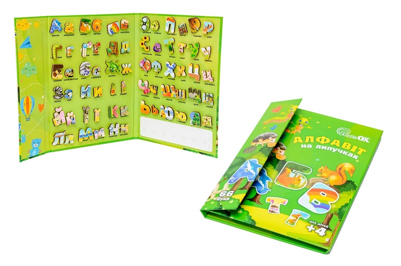 Алфавіт на липучках  Puz-26919