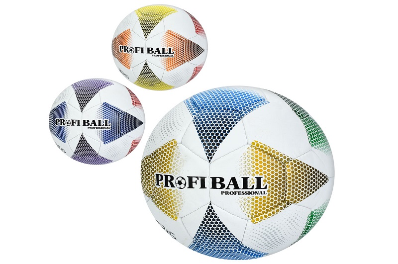 М'яч футбольний 2500-306 (30шт) розмір 5,  ПУ1, ручна робота, 32 панелі, 410-430г, 3 кольори, в паке