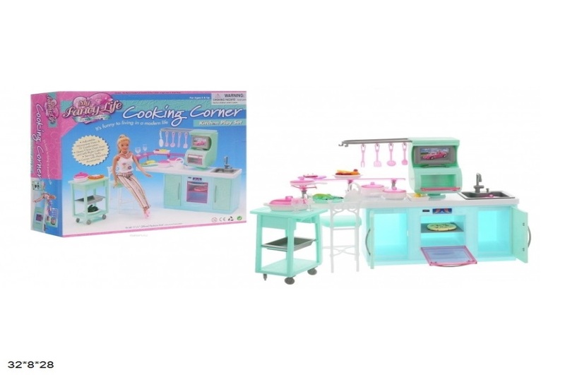 Меблі Gloria 2816 кухня пласт.32*8*28 /24/