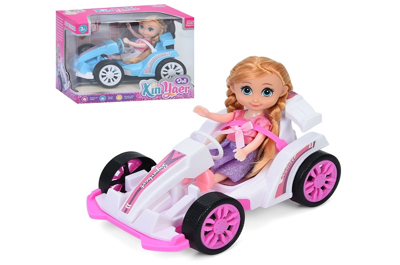 Лялька 925-249-50 (48шт) 15,5см, машина 20см, 2 кольори, в кор-ці, 22-16,5-14,5см