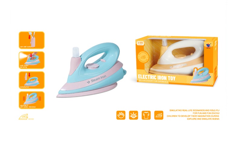 Праска XS-25010 (48шт) 20,5см, бризкає водою, звук, 2 кольори, на бат-ці, в кор-ці, 24-13,5-10см