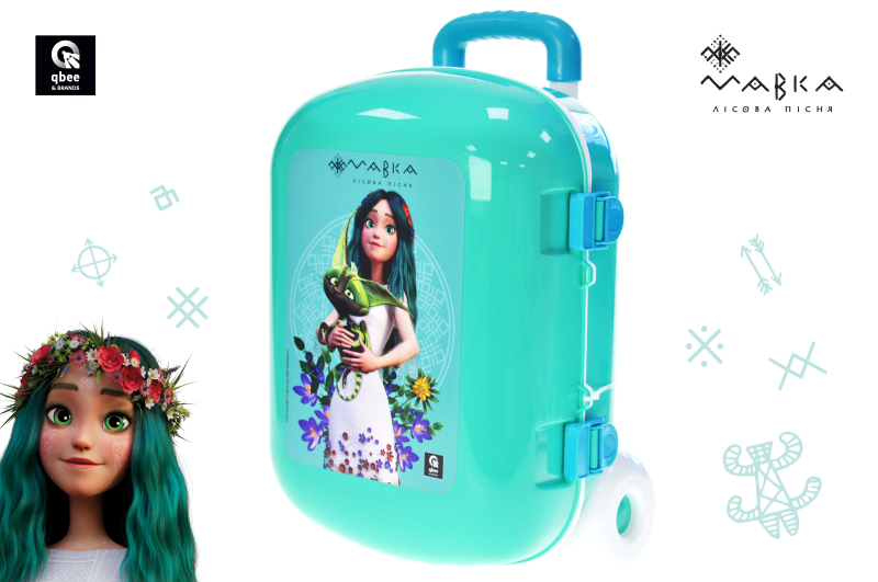 Валіза дитяча QB001-201 Мавка" qbee"