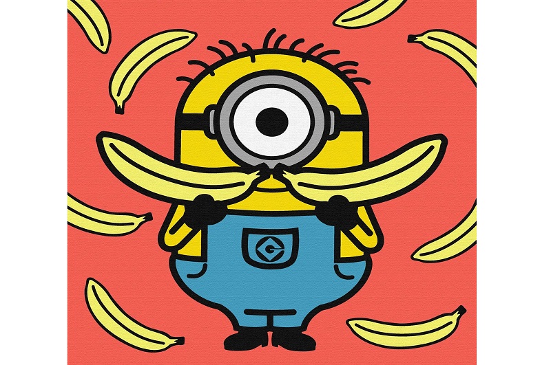 Картина по номерах для дітей UN Minions: Агент Банана" 25х25см  KHO1401"