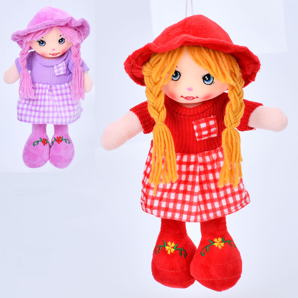 Лялька FG240408157A (60шт) 34см, м'яконабивна, петелька, 2 кольори, 15-34-8см