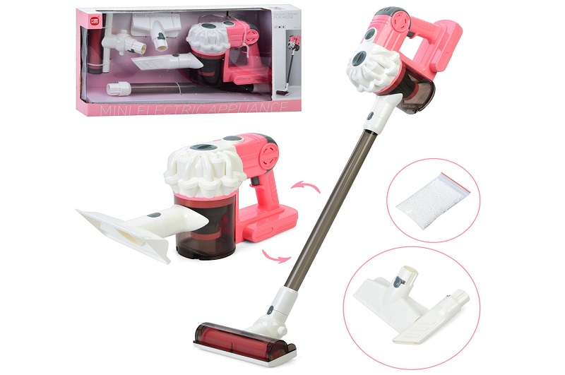 Пилосос LS8803C (18шт) 76см, пінопластові кульки, звук, на бат-ці, в кор-ці, 26-53-11см