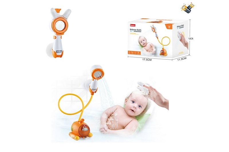 Набір для ванної 8366-51A субмарина-душ батар.кор.17,5*11,5*12 /48/