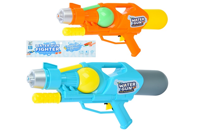 Водяний автомат 338 (48шт) 46см, помпа, 2 кольори, у пакеті, 28-55-9см