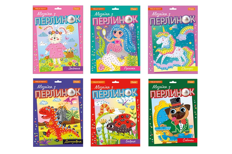 Набір для творчості серіяМозаїка з перлинок" МІКС  НТ-38"