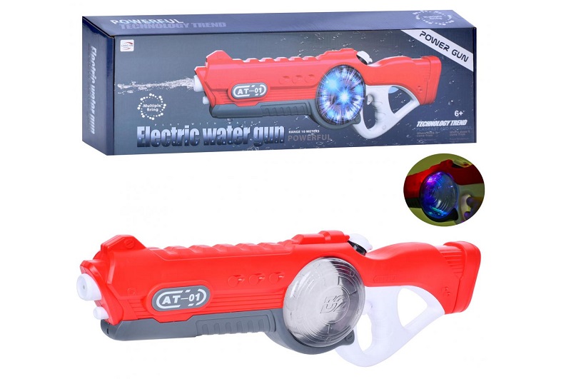 Водяний автомат 66680 (8шт) акум, 56см, світло, USBзарядне, в кор-ці, 58-20-8см