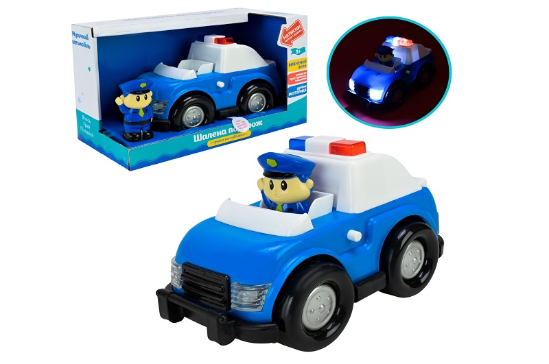 Машина муз. арт. PL-724-36 (72шт/2) Грайся та навчайся" батар., звук, світло, короб. 23,5*11,5*14,5"