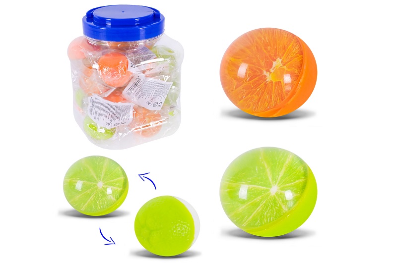 Пострибунчик арт. PR2505 Упак24шт  4,5 см, кожен у пакеті, 24 шт у банці