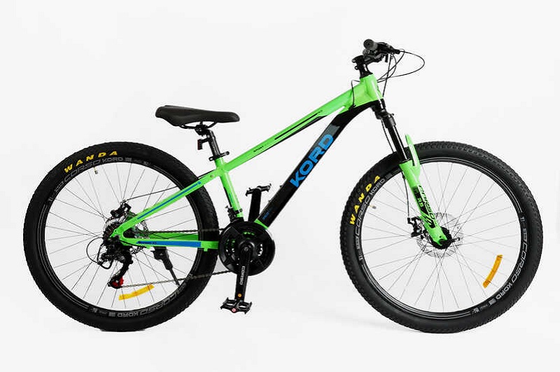 Велоcипед Спортивний Corso «Kord» 26 дюймів KD-91092 (1) рама алюмінієва 13’’, обладнання Shimano 2"