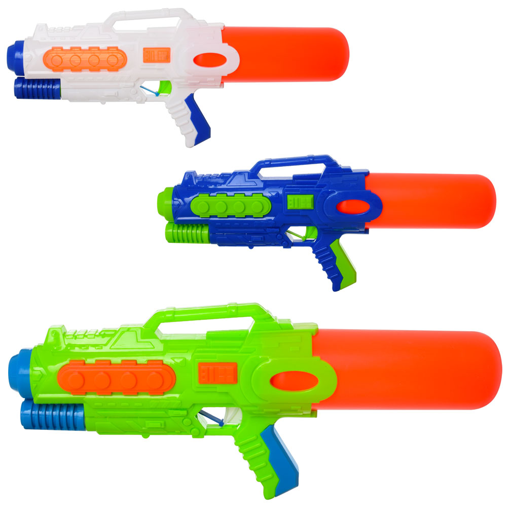 Водяний автомат MR 0243 (36шт) помпа, розмір великий, 48см, мікс кольорів, в кульку, 24-57-8см