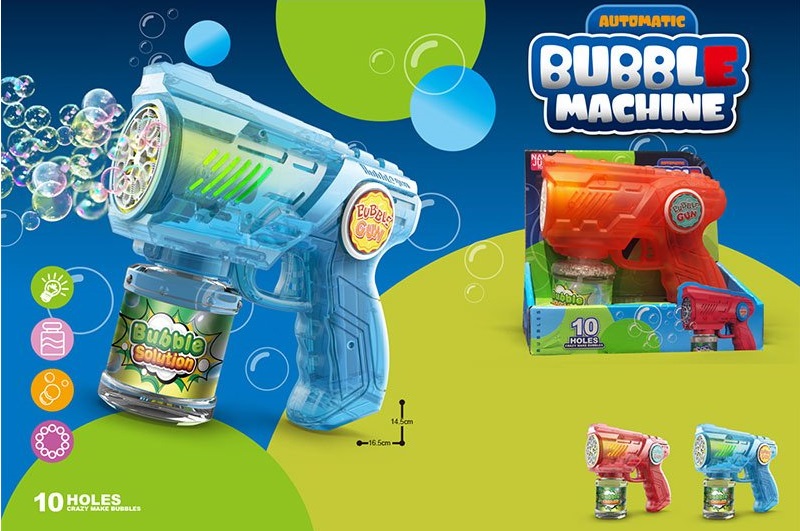 Бульбашкомет-генератор 8899-11D пістолет батар.світ.2кол.кор.19,5*7*16,5 /72/