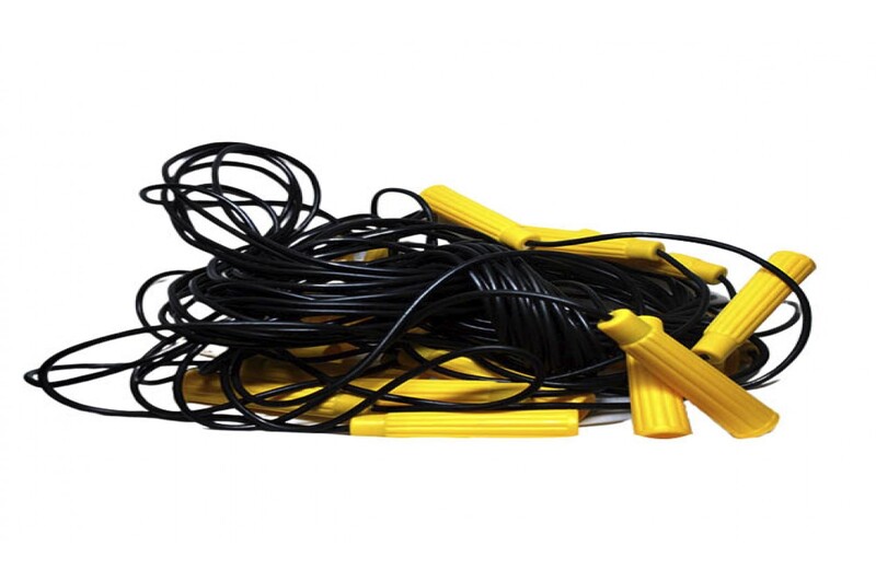 Скакалка черная 2,8м Чер 0024 УПАК10шт