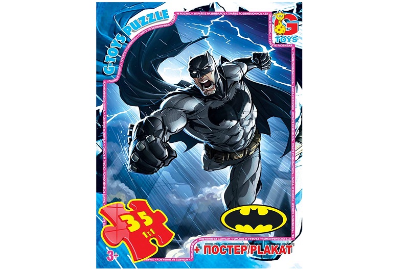Пазли ТМ G-Toys" із серії  "Бетмен", 35 ел.  BAT01"
