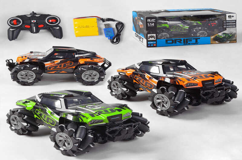 Машина XF939-103 (8шт) р/к, акум,28см, 1:14,танцює,360,корп. не б'ється,USBзар, 2кол.,кор,36-16-19см