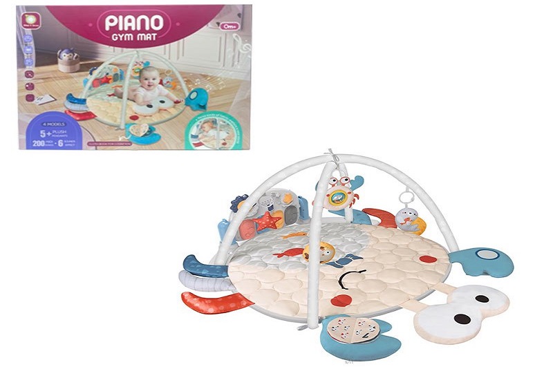 Килимок з ігр.центром HX9170-A краб батар.муз.світ.кор.54,5*14,6*43 /4/