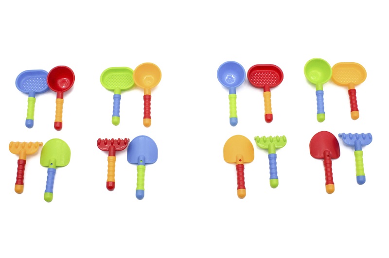 Пісочний набір Кузя" (граб.лоп.ковш.сито) Мак9167"