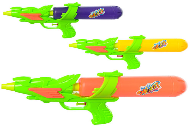 Водяний автомат M 3061 (72шт) розмір середній, 32см, 3 кольори, кул, 32-15-5,5см