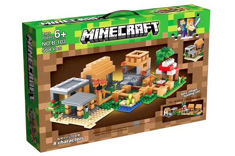 Конструктор арт. B-103 (36шт/2) 568 дет.,у короб.,42*6*28,5см